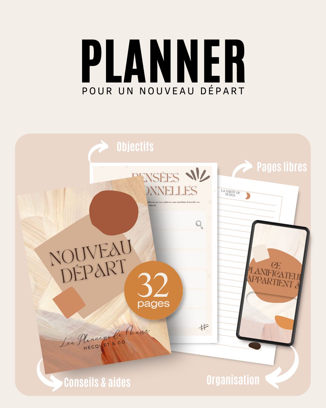 Planner Nouveau Départ - Nos collections