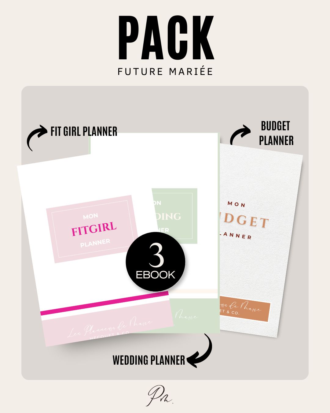 Pack futur Mariée - Les Packs Planners