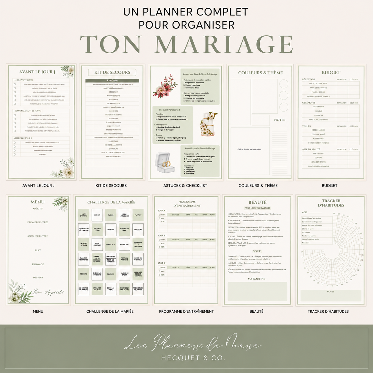 WEDDING planner