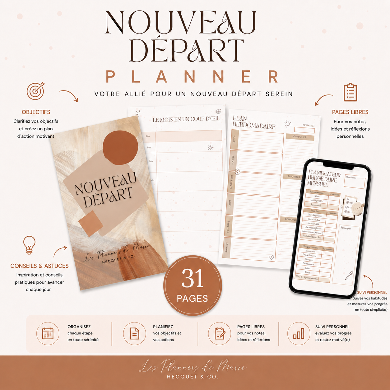Planner Nouveau Départ
