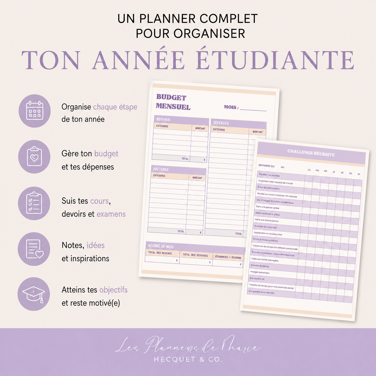 Planner ETUDIANT